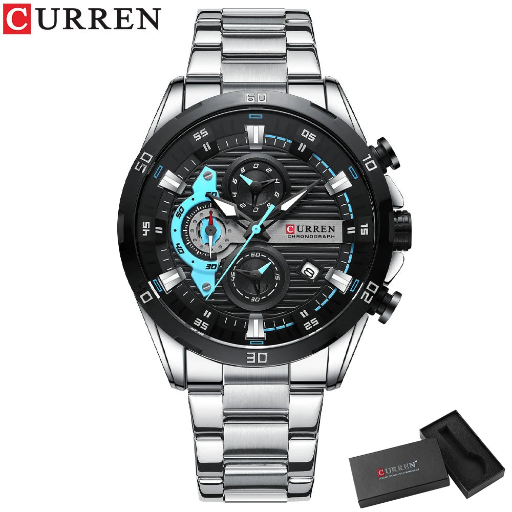 Curren Titanium Chronos