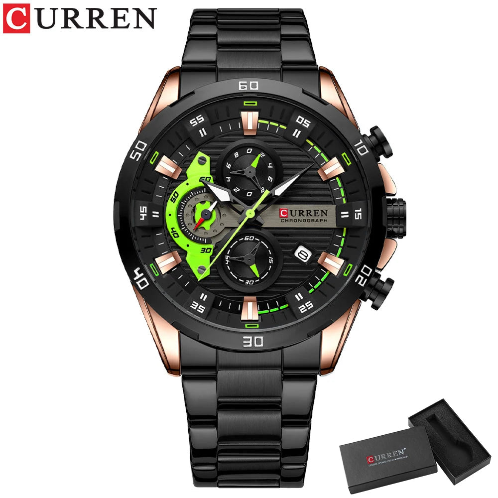 Curren Titanium Chronos