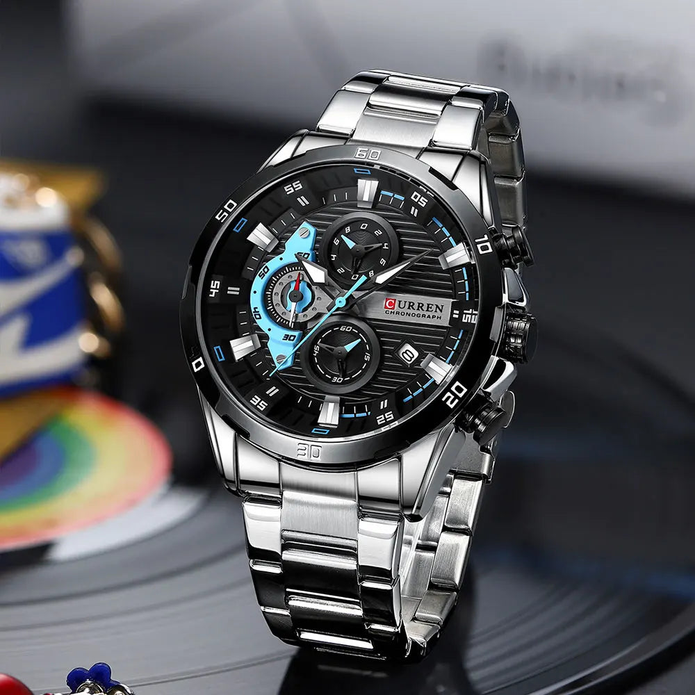 Curren Titanium Chronos