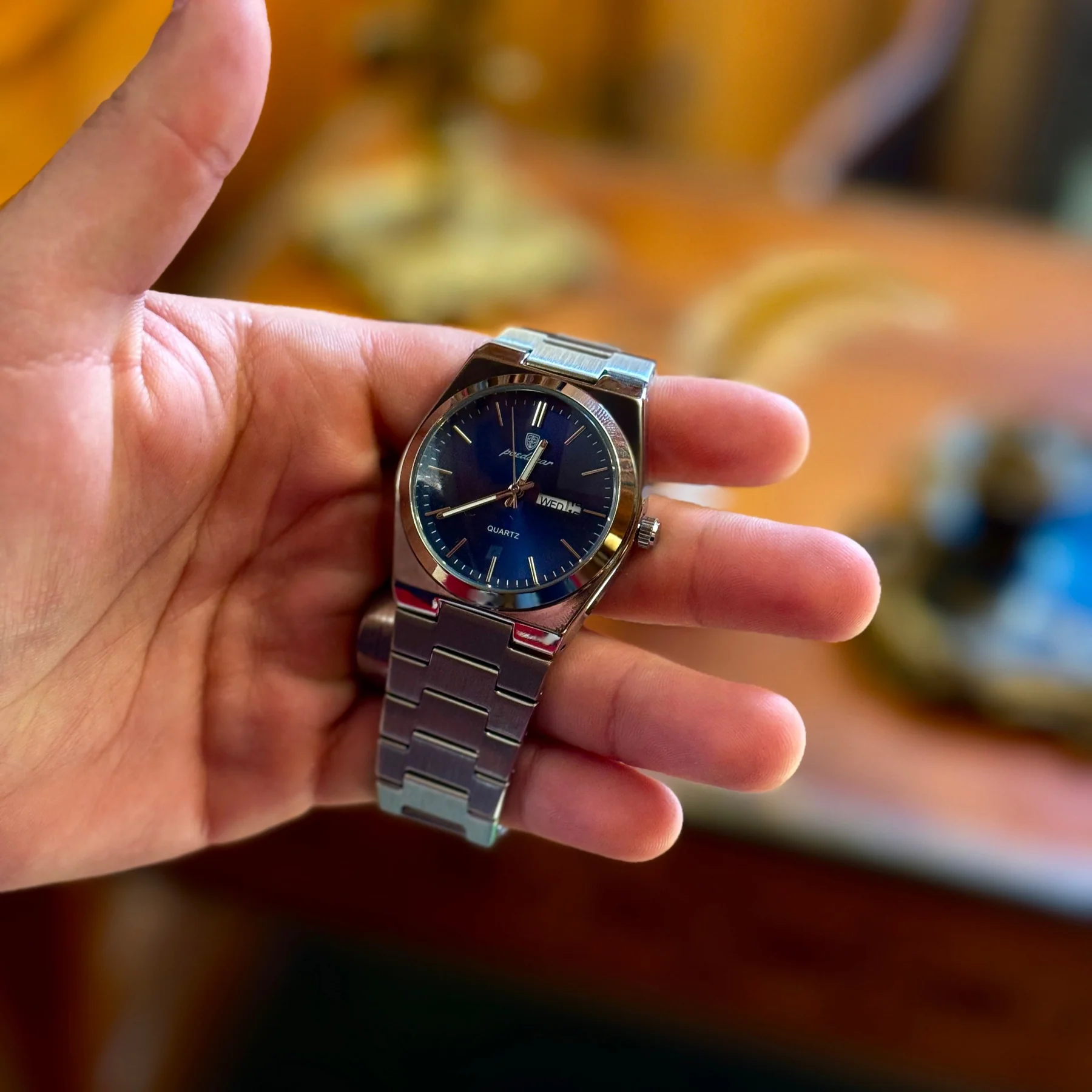 Relógio Masculino Poedagar Elegant - Cristal Hardness Premium