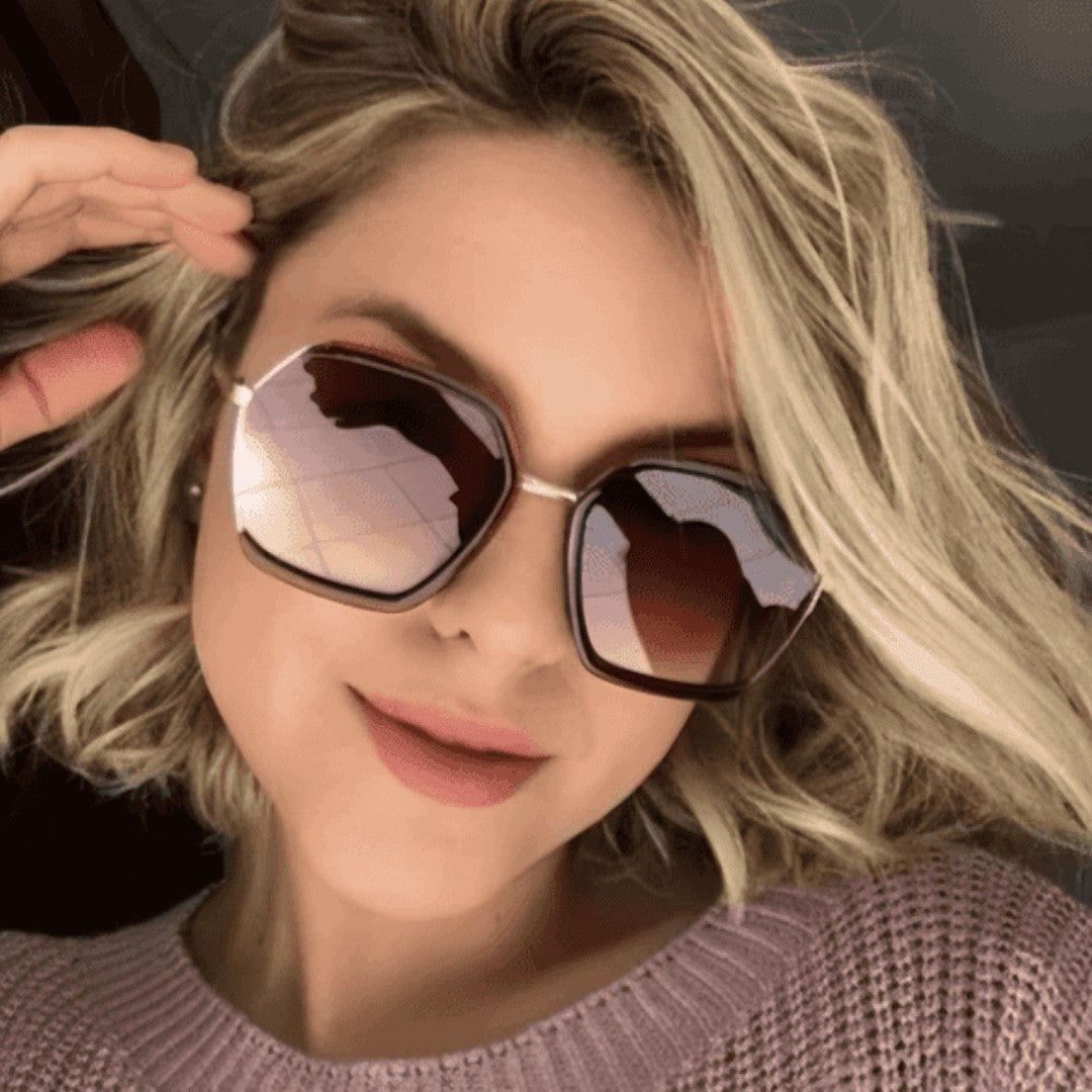 😎 LuminaVue™ – Óculos de Sol Feminino Unissex UV400 Moda, Conforto e Proteção