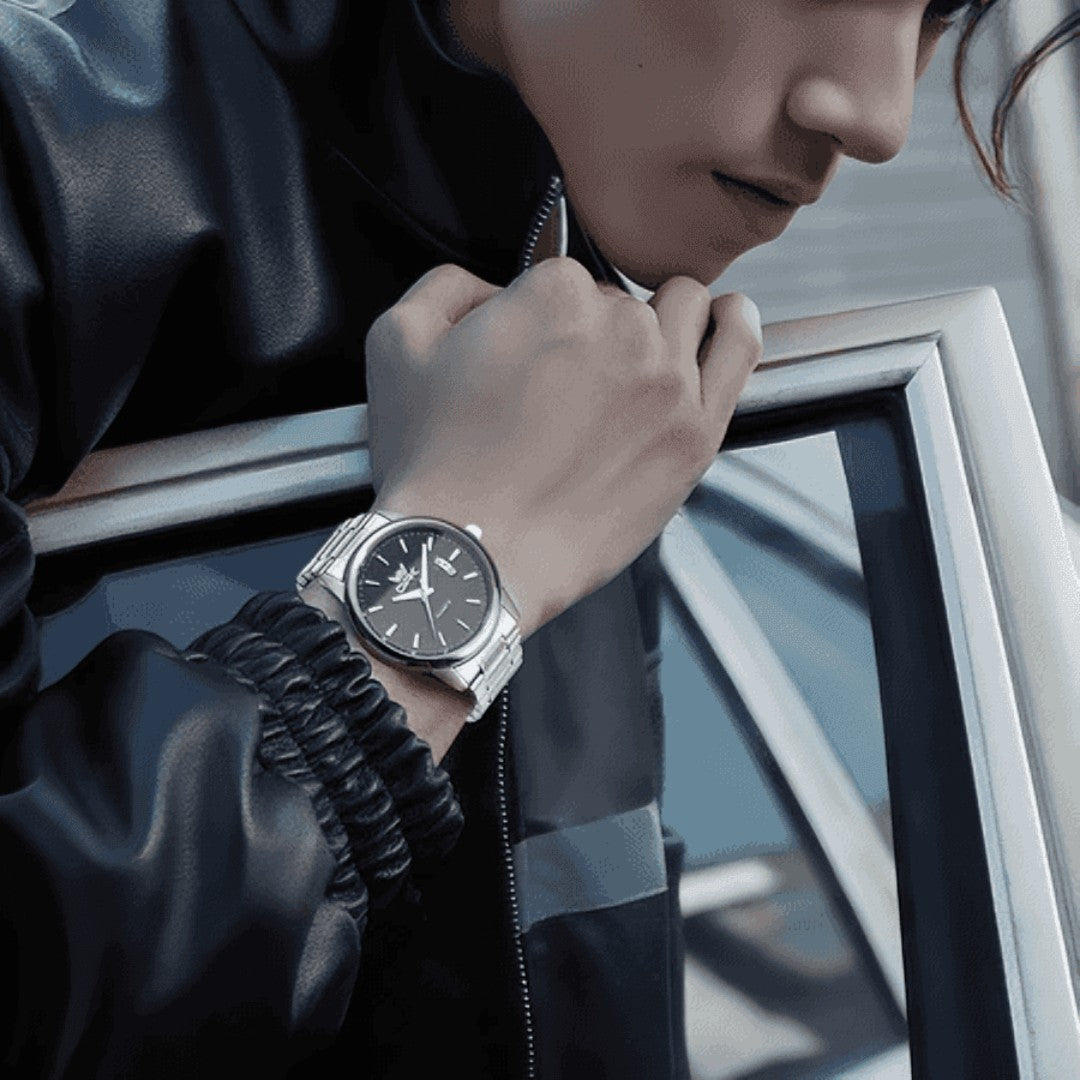 ⌚ TitanSteel™ – Relógio Masculino de Luxo Esportivo à Prova d’Água Precisão e Elegância em Cada Detalhe