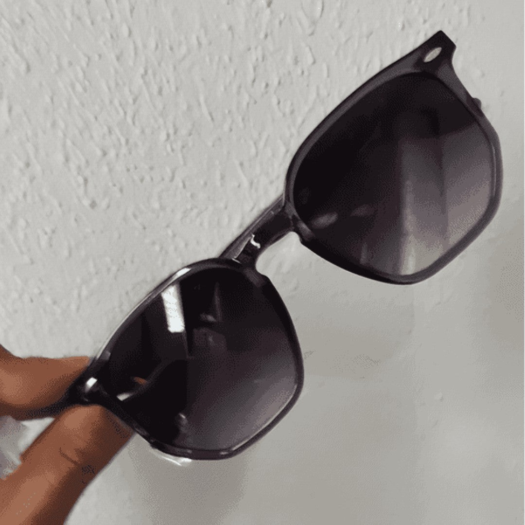 😎 VisionEdge™ – Óculos de Sol Masculino Quadrado UV400 | Estilo, Proteção e Confiança