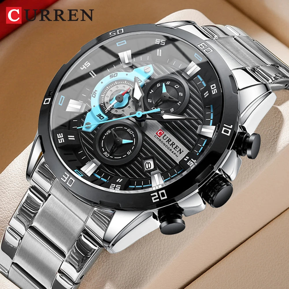 Curren Titanium Chronos