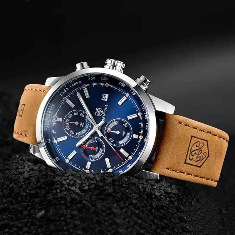 Relógio Masculino Benyar 5102 - Cronógrafo Multifuncional