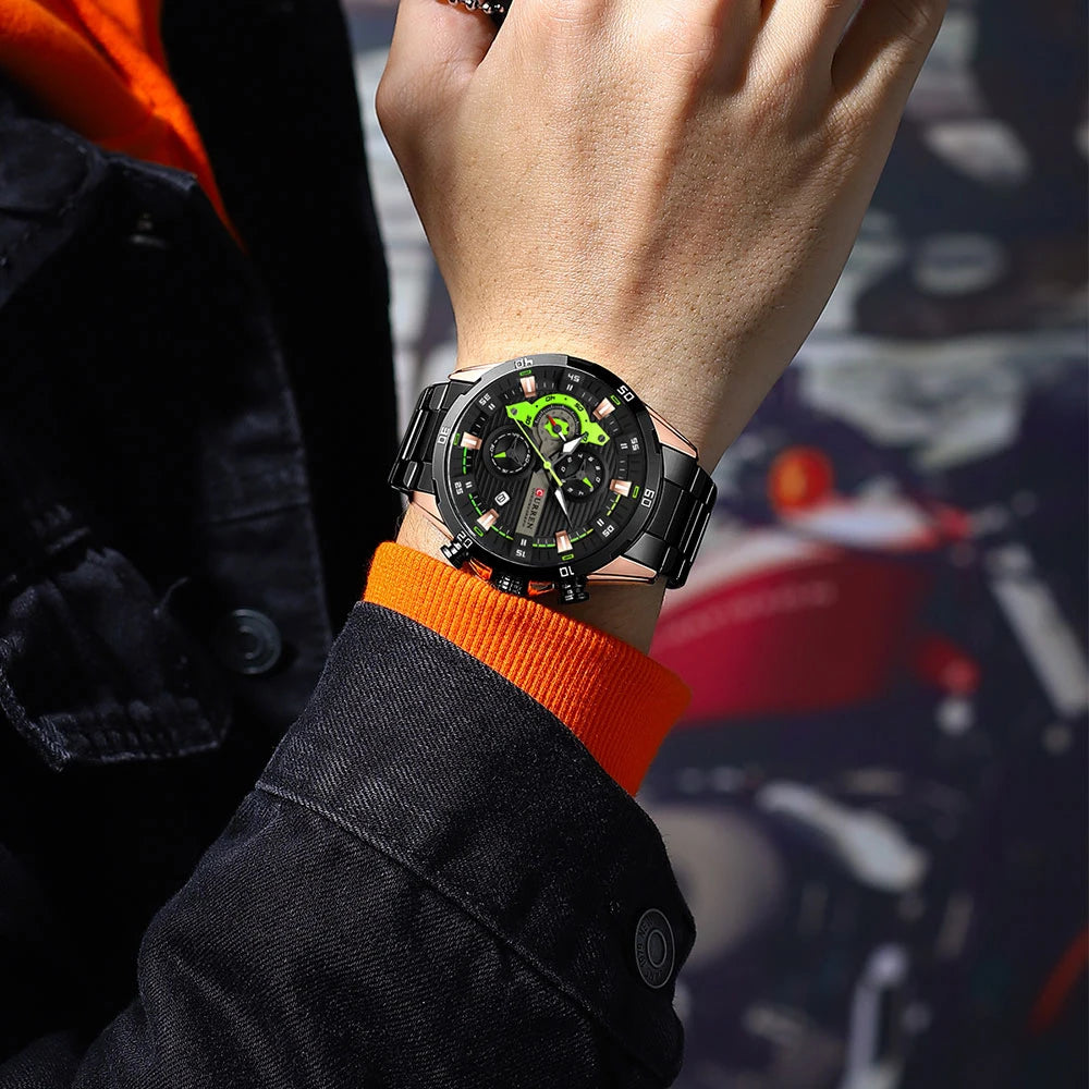 Curren Titanium Chronos