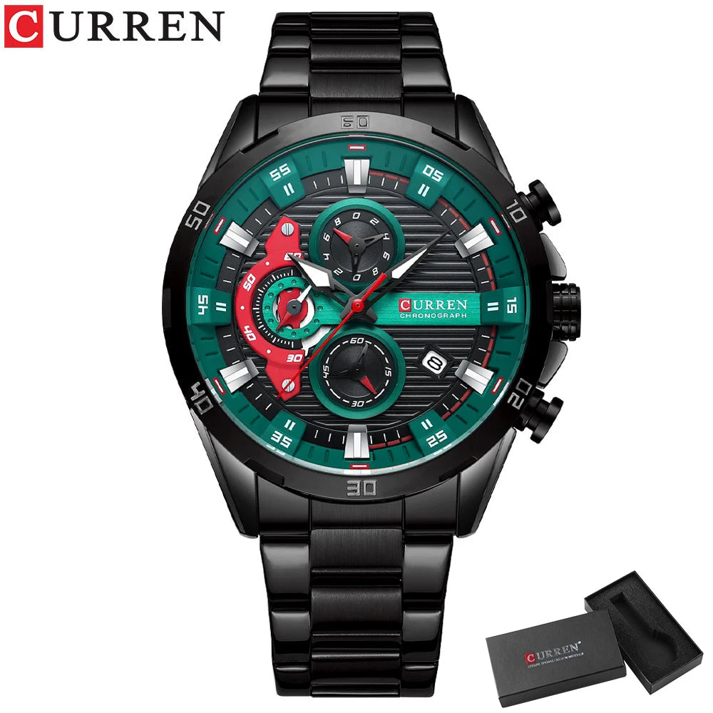 Curren Titanium Chronos