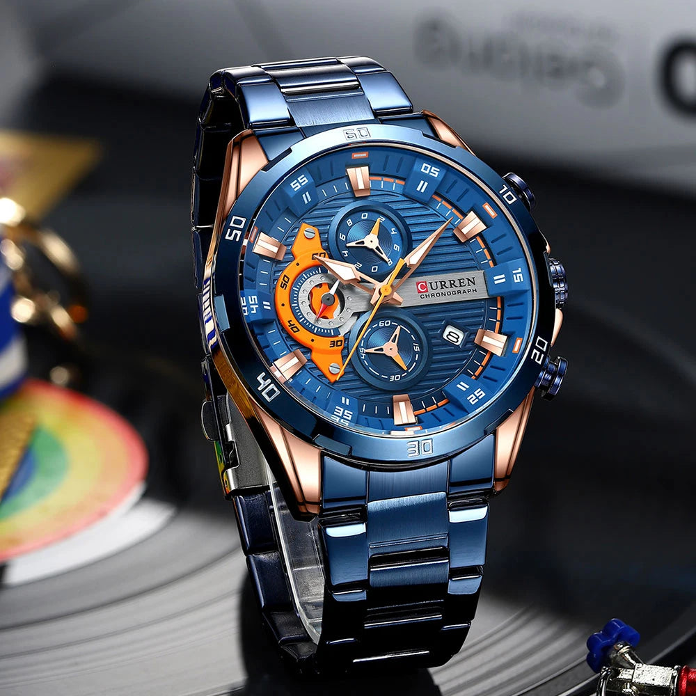 Curren Titanium Chronos
