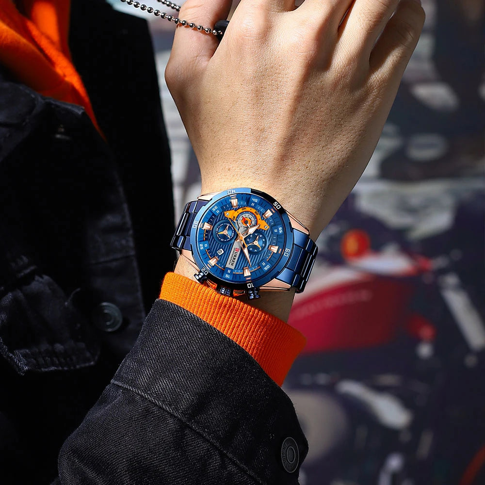 Curren Titanium Chronos