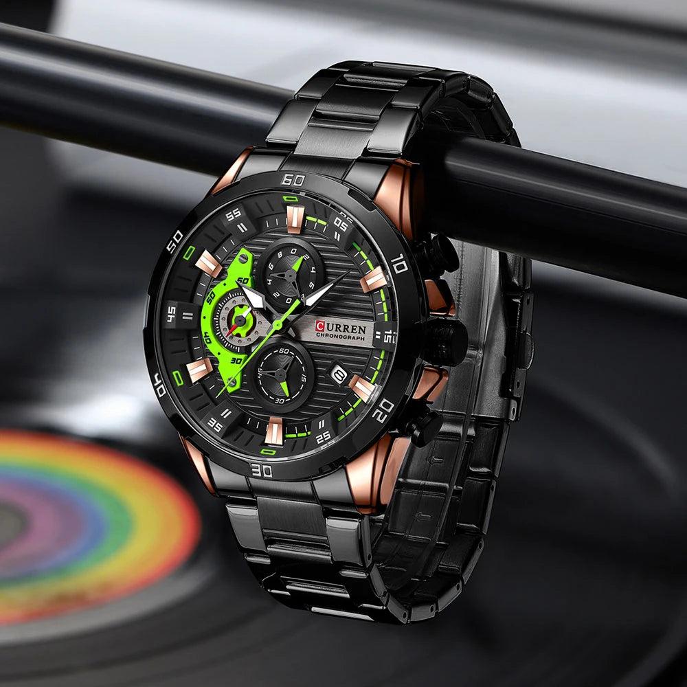 Curren Titanium Chronos