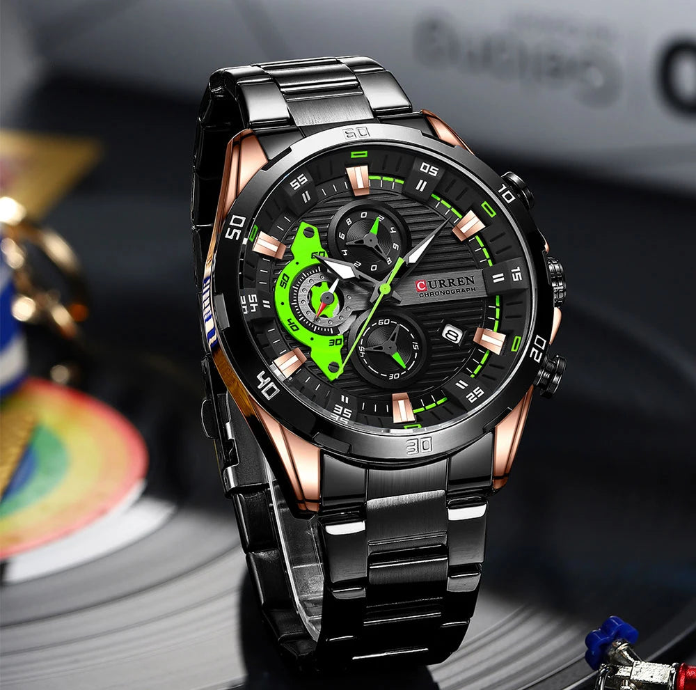 Curren Titanium Chronos