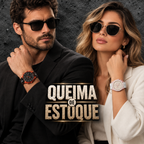 Relógio Unissex Estilo Cronógrafo-MoonSwatch – Queima de Estoque