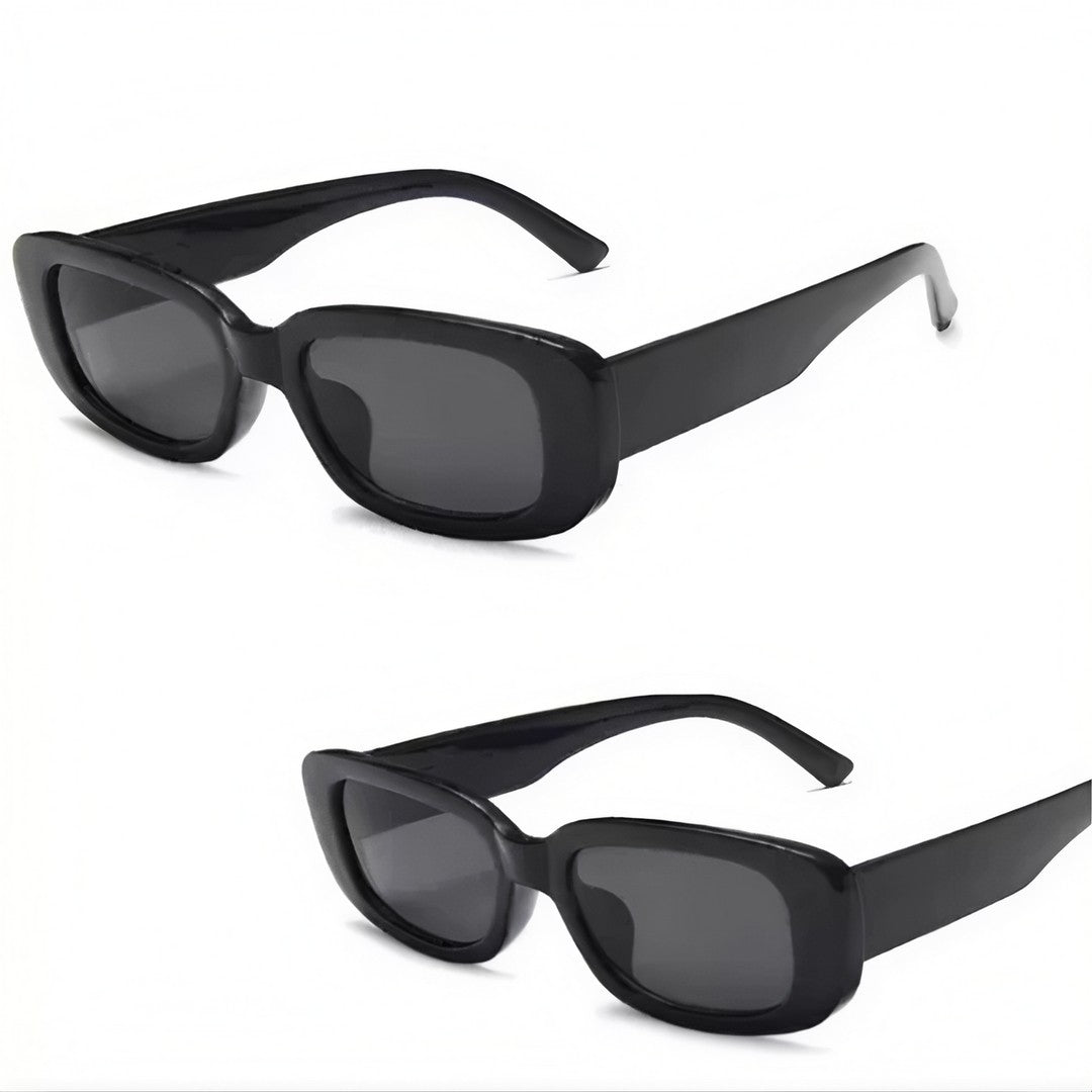 Kit 2 Óculos de Sol Retrô Vintage Unissex UV400 Masculino Feminino