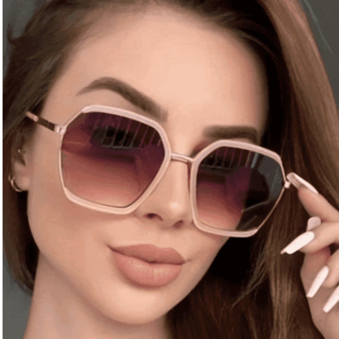 😎 LuminaVue™ – Óculos de Sol Feminino Unissex UV400  Moda, Conforto e Proteção