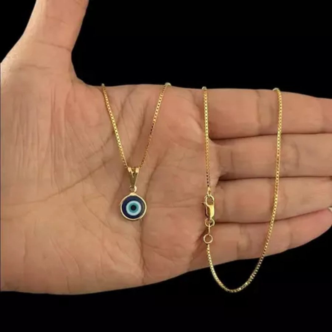 🍀 FortunaSteel™ – Corrente Masculina em Prata com Pingente de Trevo da Sorte