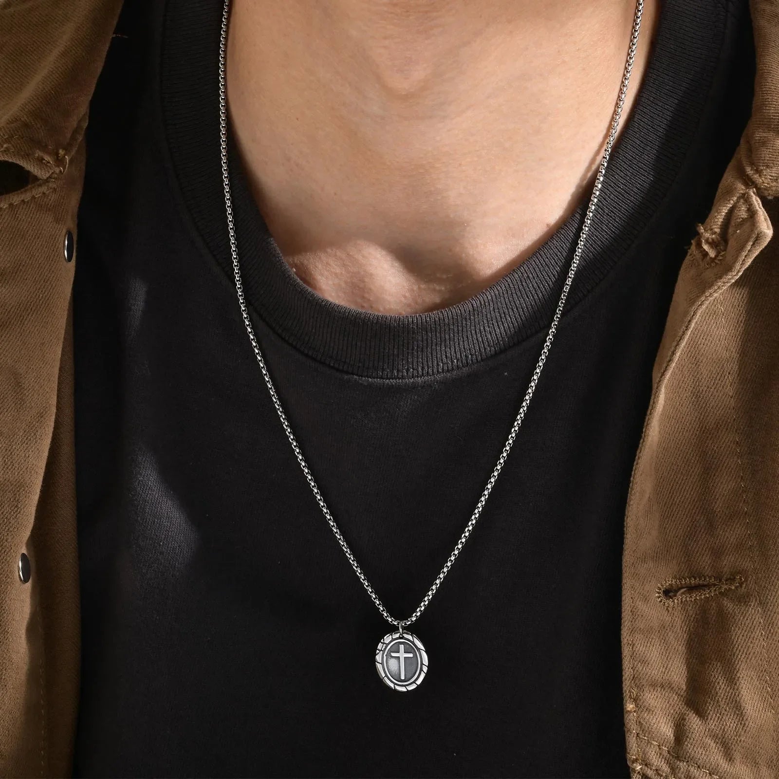 Corrente  Masculina de Aço Inoxidável