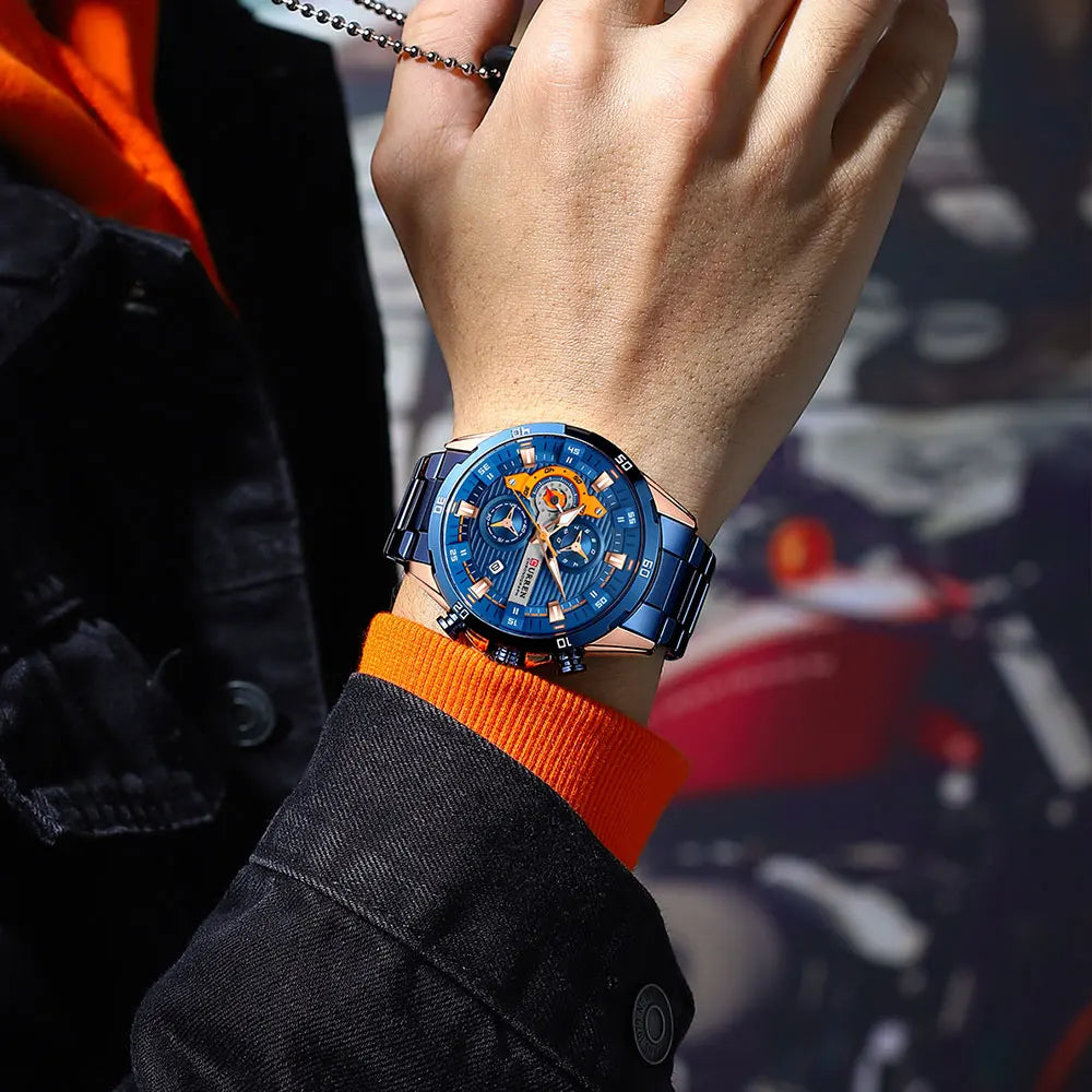 Curren Titanium Chronos