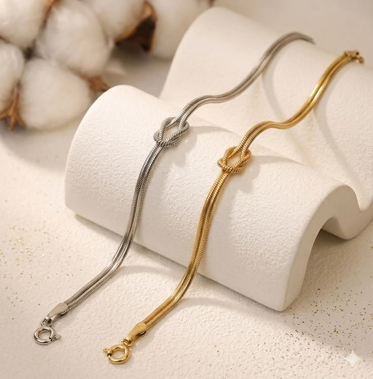 Pulseira Nó Duplo Elo | Compre 1 e Leve 2