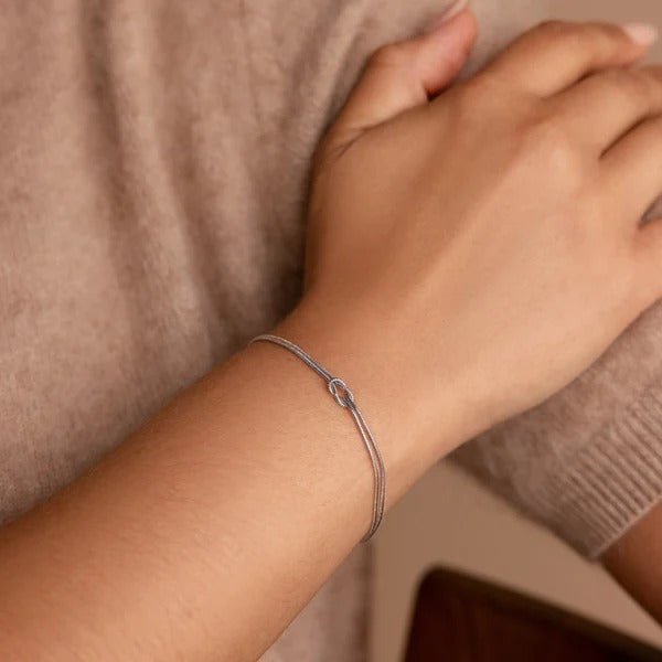 Pulseira Nó Duplo Elo | Compre 1 e Leve 2