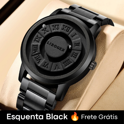 Relógio Magnético Linon Atlas | Esquenta Black Friday